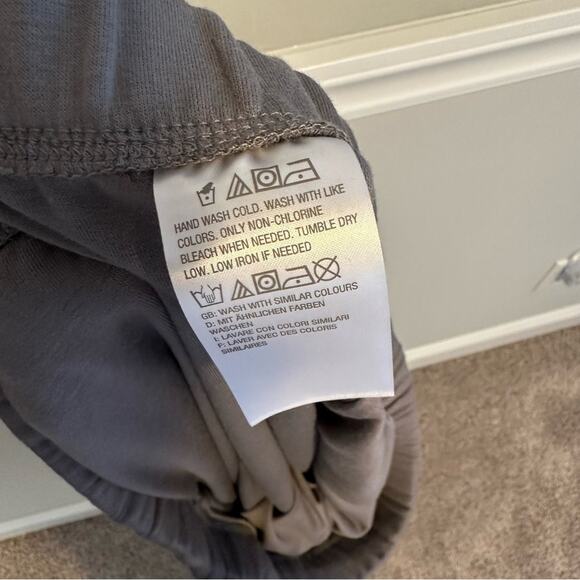 Peace Love World Gray Asymmetrical Maxi Skirt 1X - Picture 11 of 12